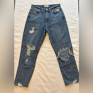 JBD Isa Hip Hugger Crop Jeans. Size 26